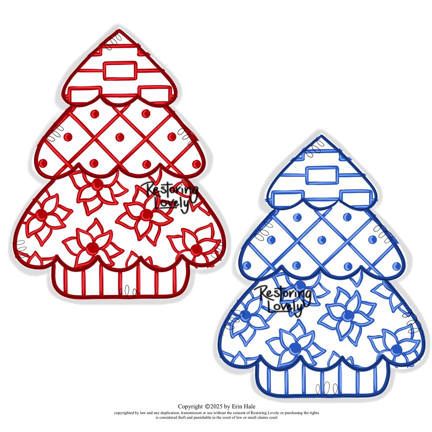 Chino Christmas Tree Ornament (RL062O)