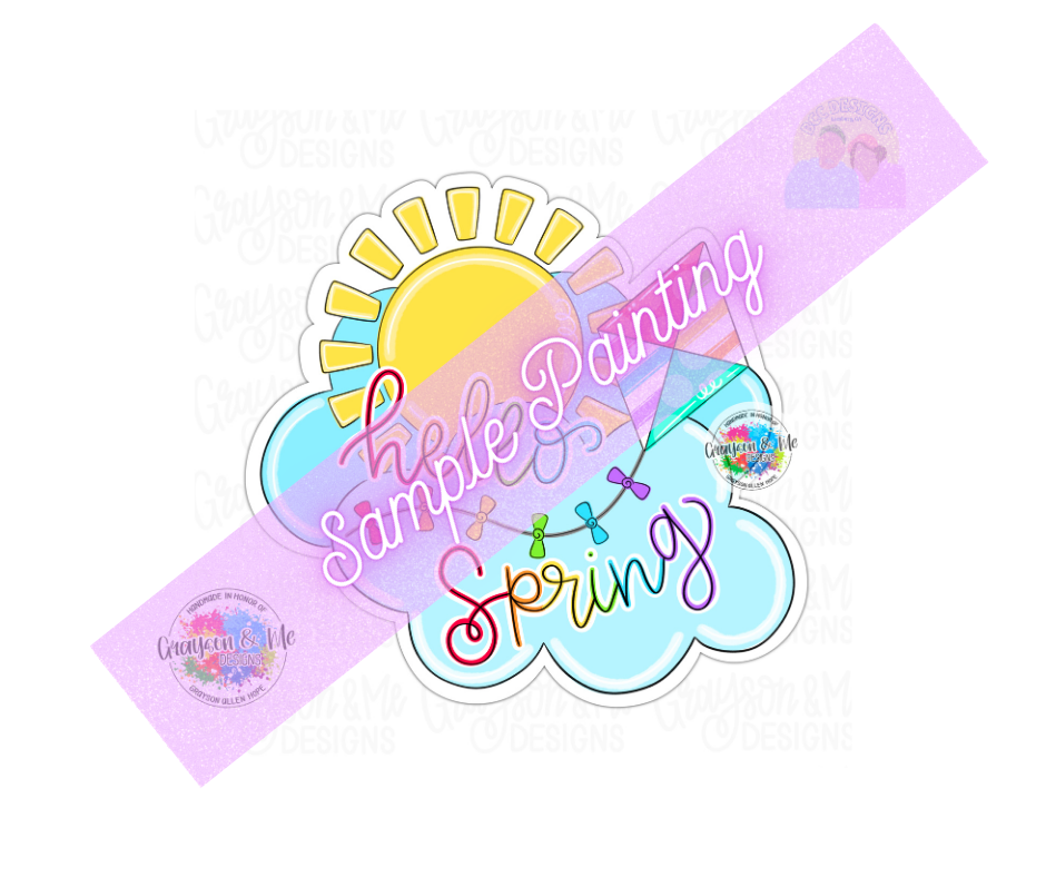 Kite/Sunshine - Laser Ready SVG