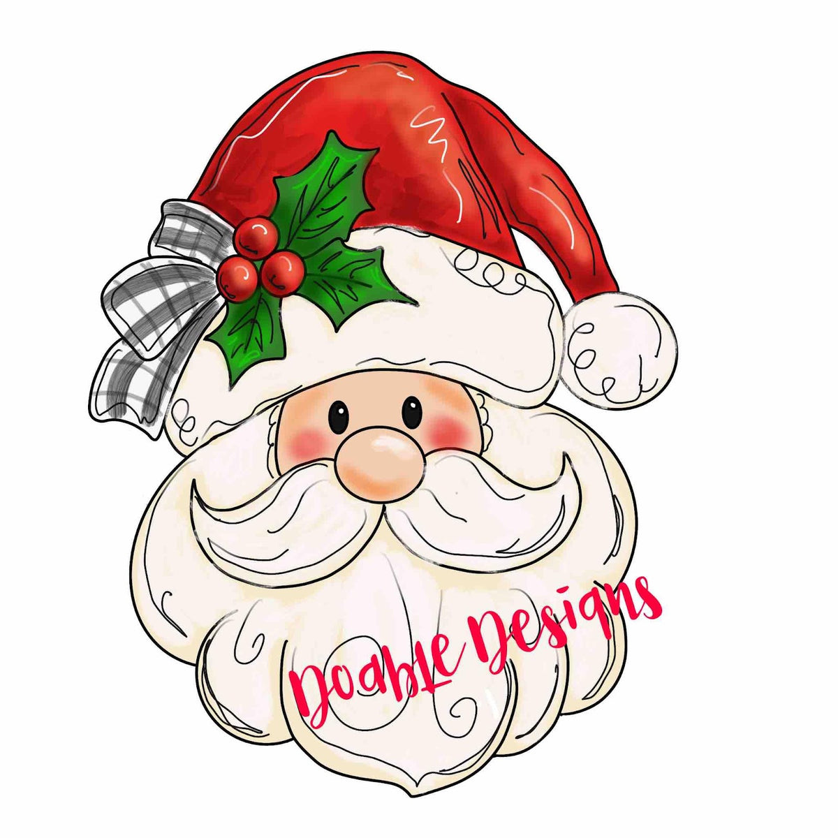 Santa Ornament (DD091-O)