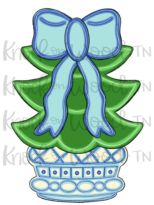 Chino Christmas Tree Ornament  (KW103O0