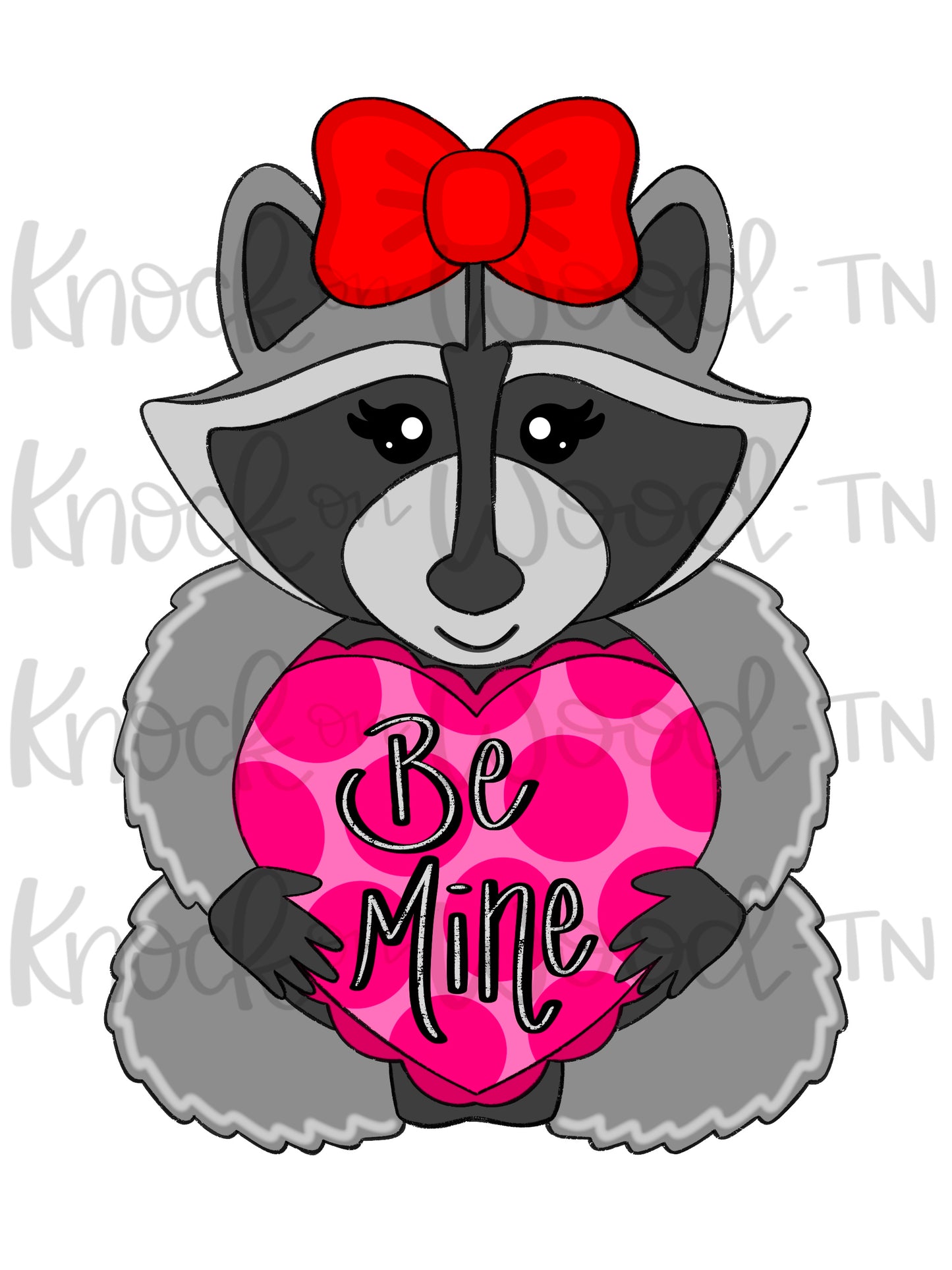Be Mine Racoon (KW124-F)