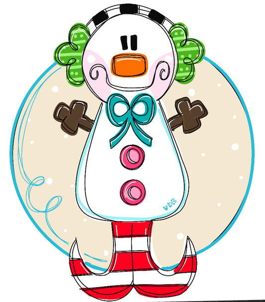 Snowman Round (DB028)