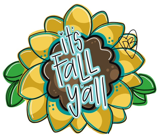 It's Fall Yall Flower (DB040)