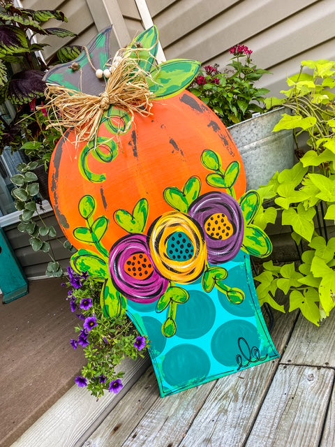 Floral Pumpkin (DO-035)
