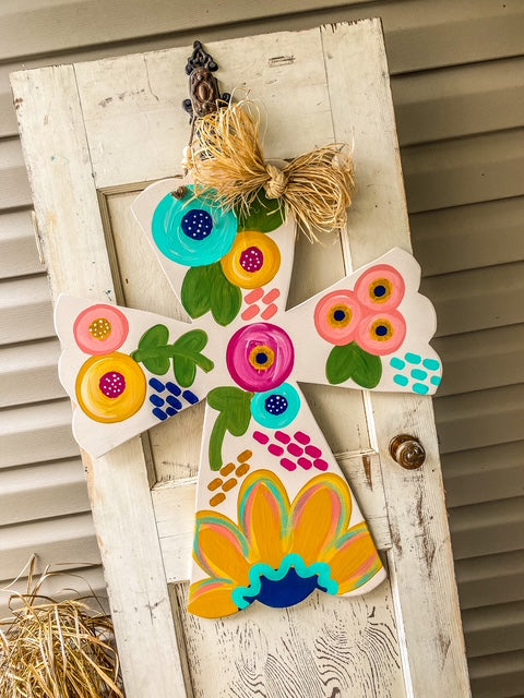 Floral Cross (DO-059)