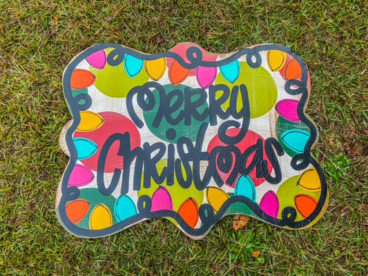 Merry Christmas Plaque (DO-077)