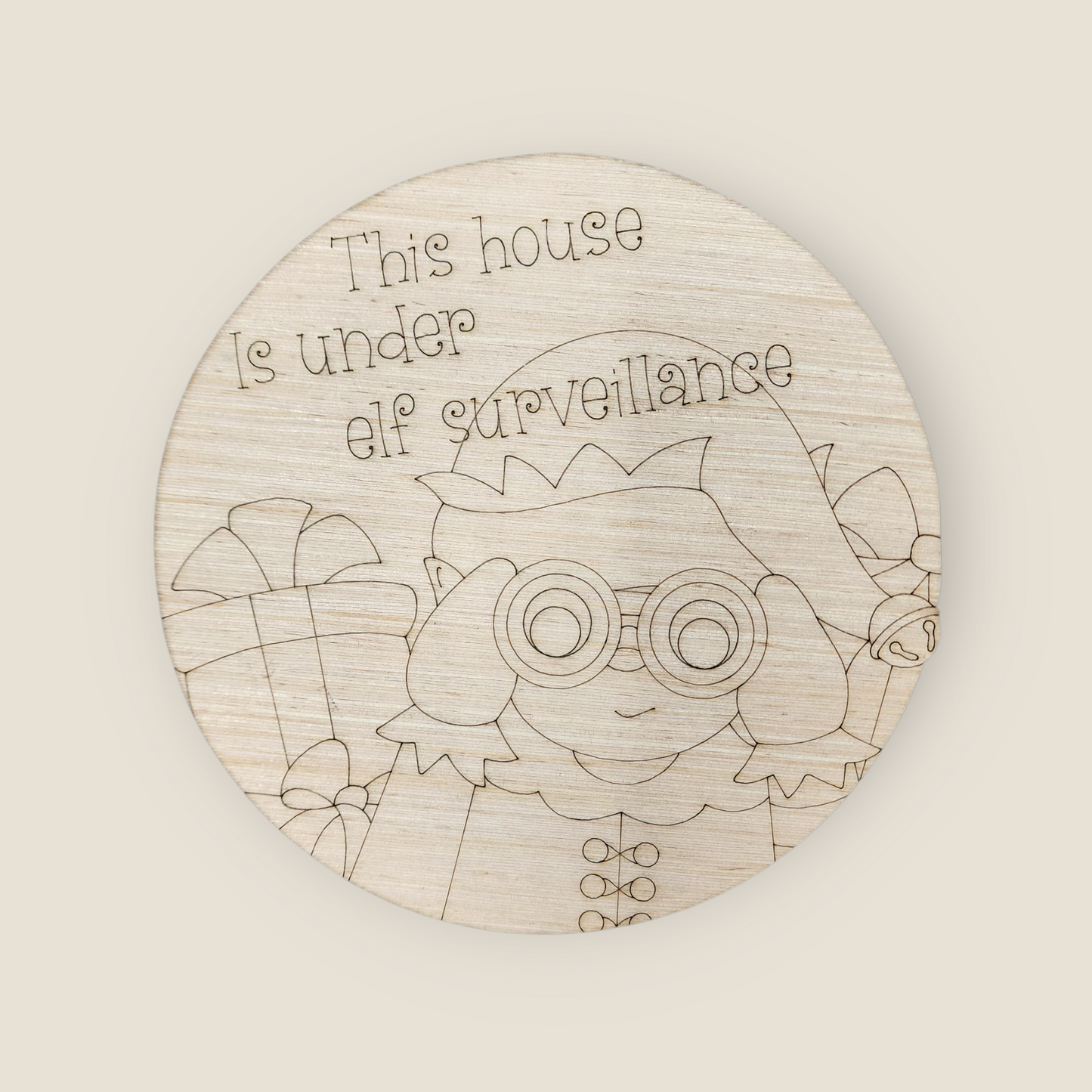 Elf Surveillance Round (PC033O)