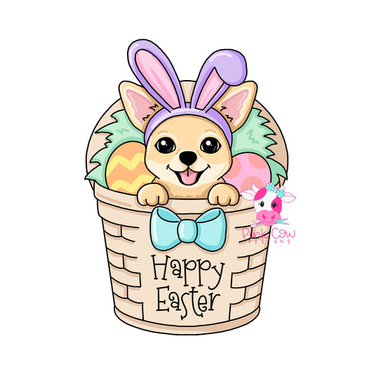 Chihuahua Easter Basket (PC202)