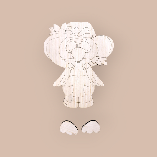 Ribbon Leg Fall Crow (PC009)