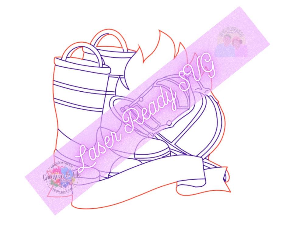 Fire Station SVG - Laser Ready SVG