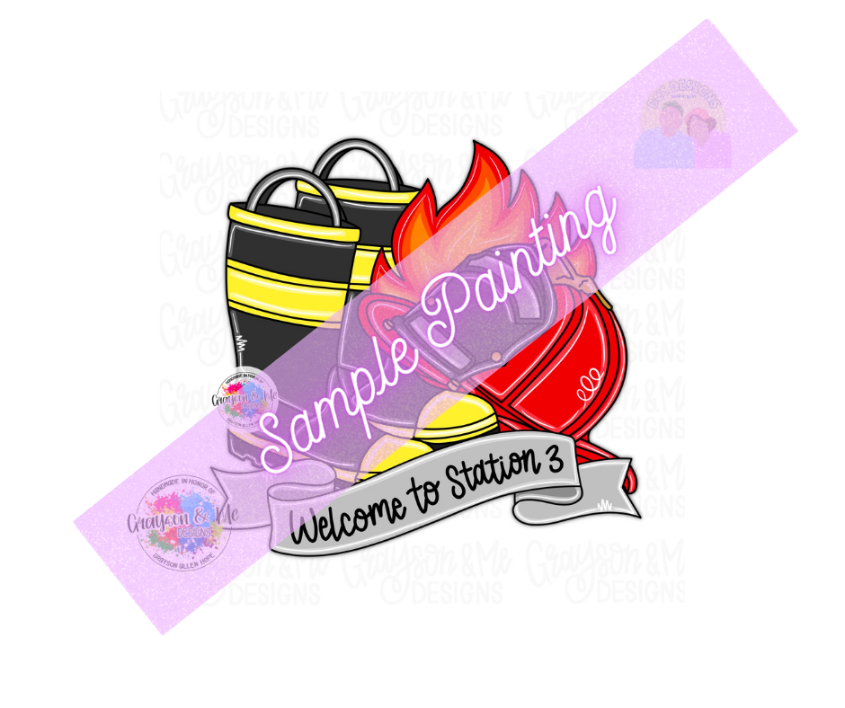 Fire Station SVG - Laser Ready SVG