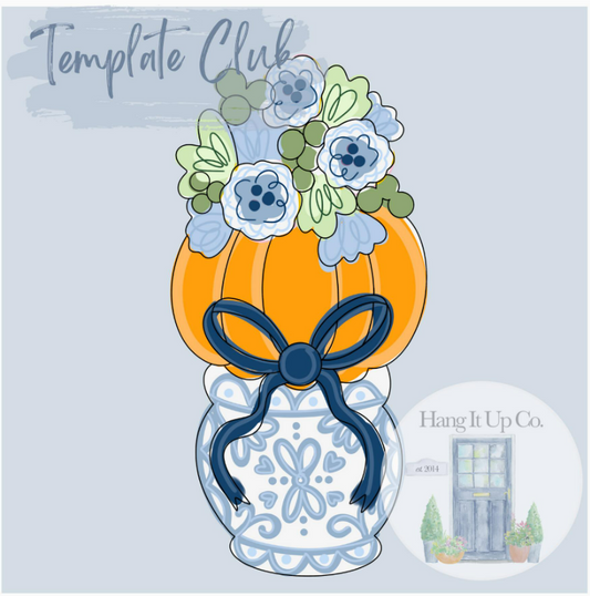 Pumpkin Flower Pot (HC025)