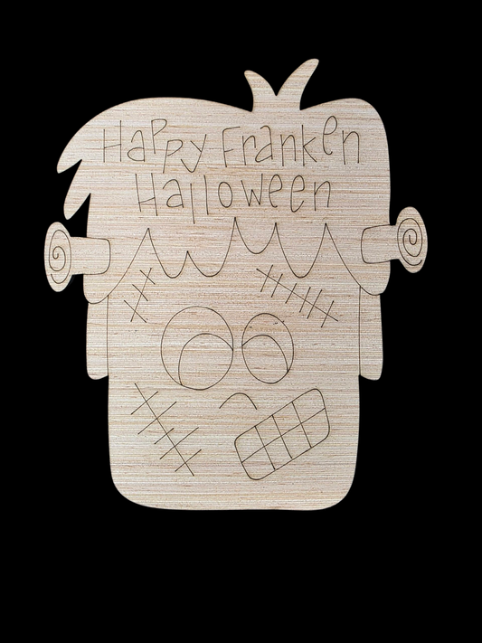 Happy Franken Halloween  (KW095)