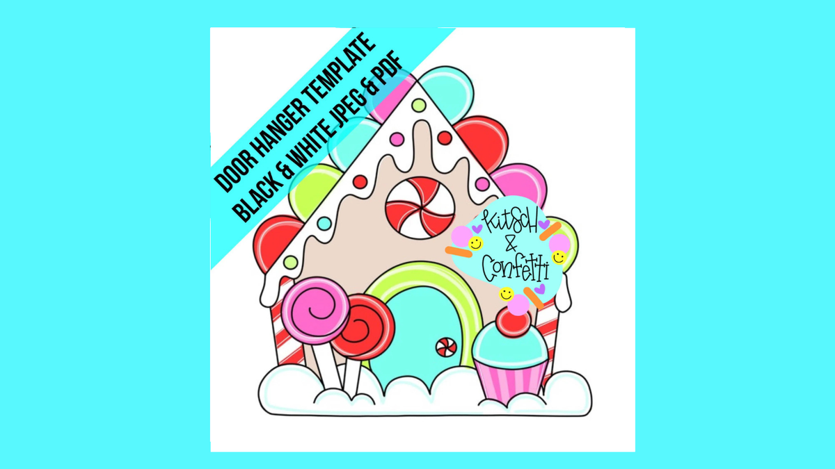 Candyland Gingerbread House (KC162)