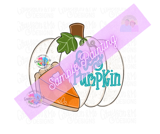Hey Pumpkin - Laser Ready SVG
