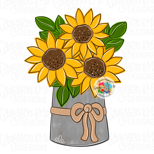 Sunflower Vase (GM049)