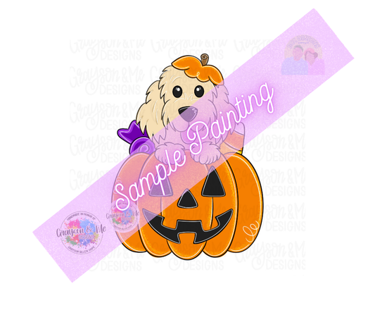 Doodle Pumpkin - Laser Ready SVG