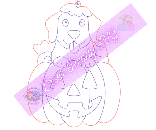 Lab Pumpkin - Laser Ready SVG