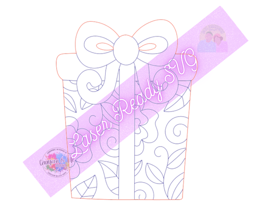 Chino Christmas Gift - Laser Ready SVG