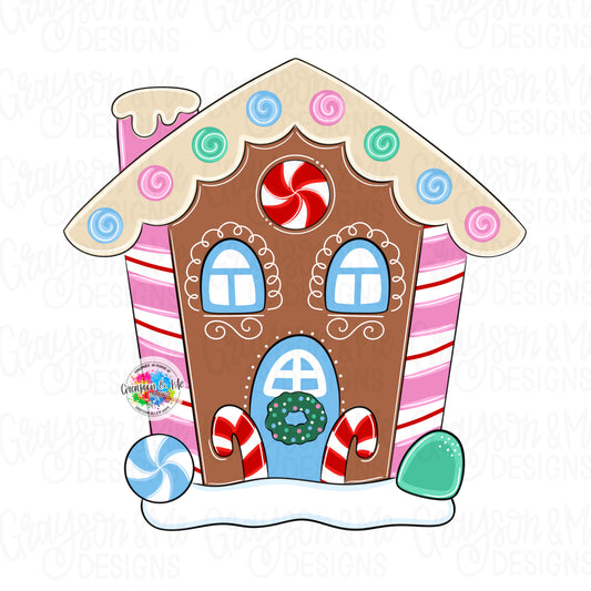 Gingerbread House - Laser Ready SVG