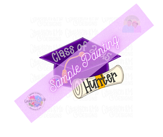 Graduation Cap/Diploma - Laser Ready SVG