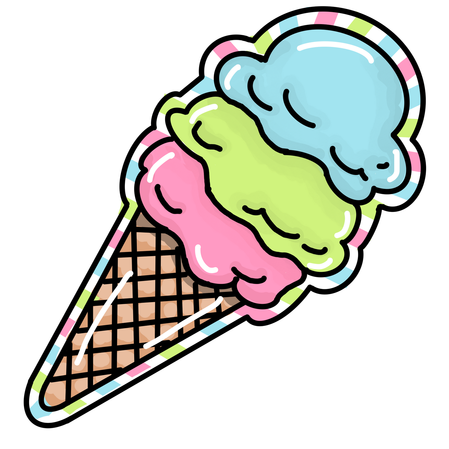 Ice Cream Cone (HA024)