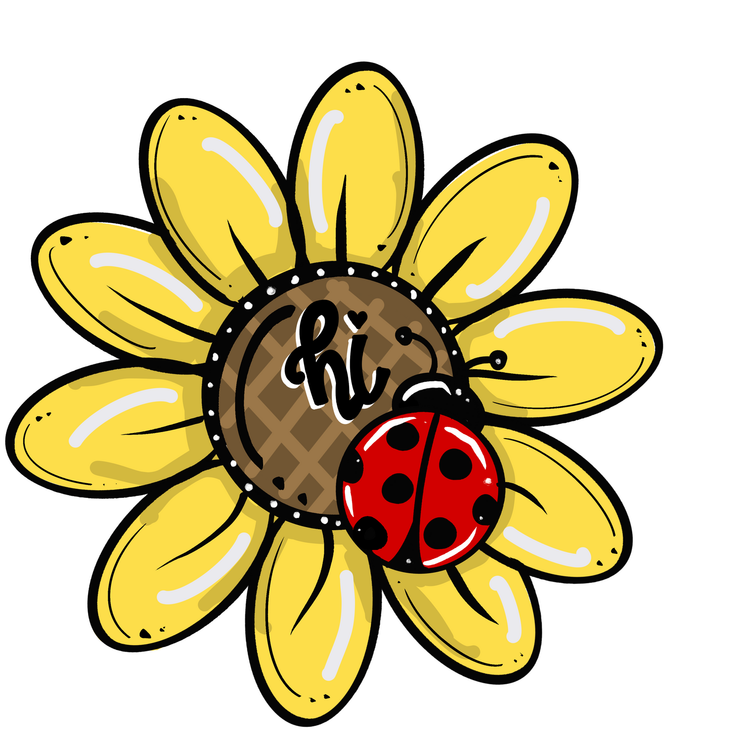 Lady Bug Sunflower (HA026)