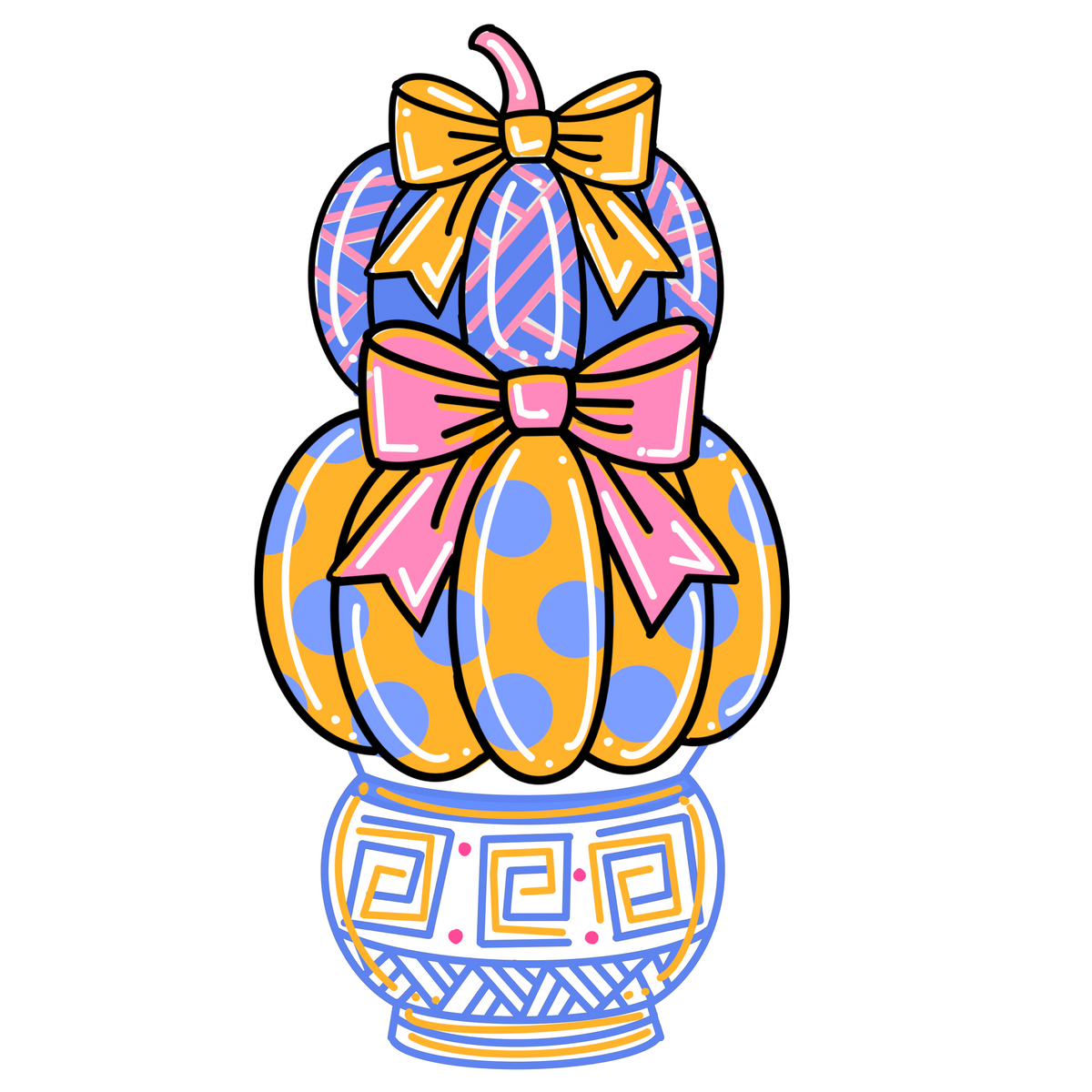 Pumpkin Vase (HA040)