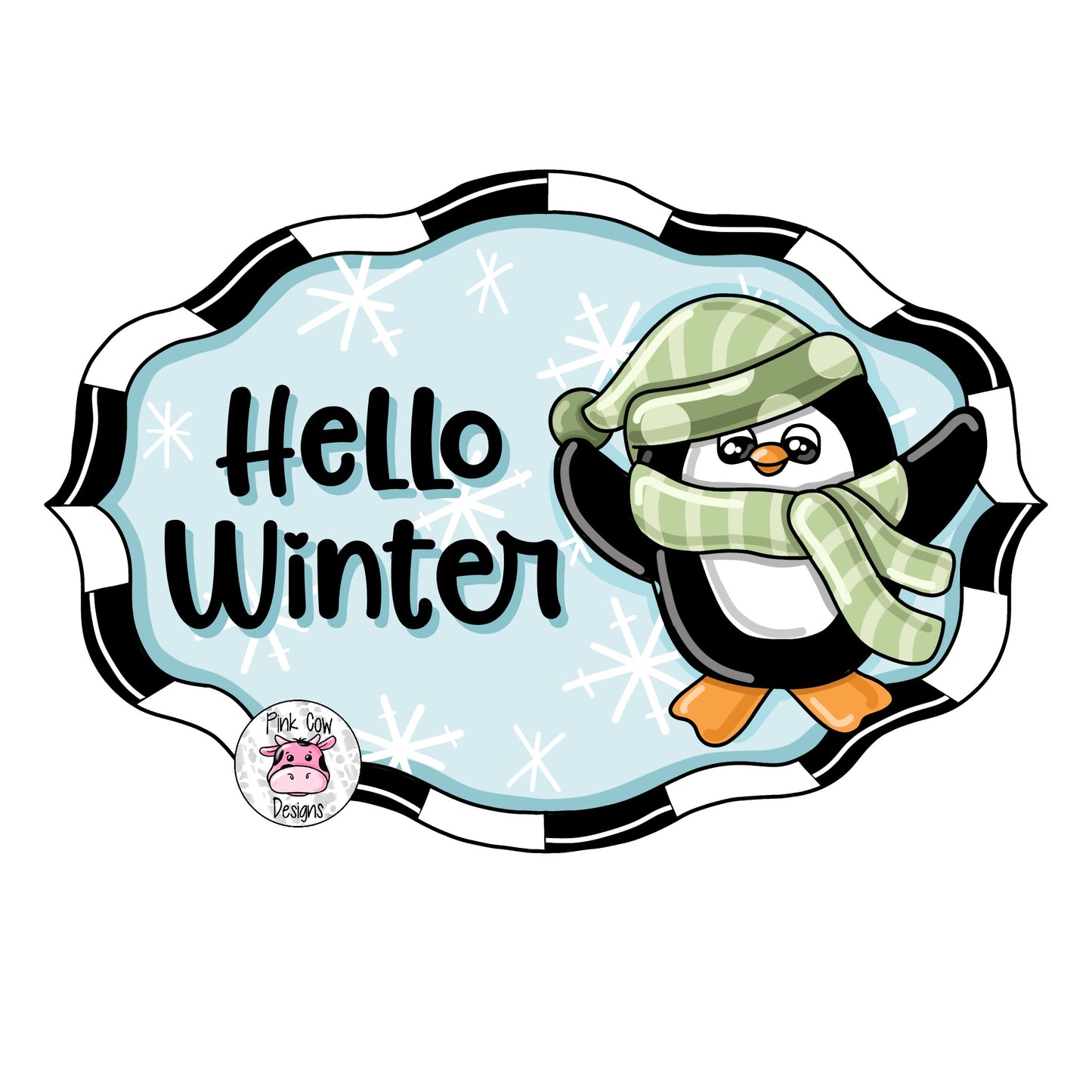 Hello Winter Penguin (PC087)