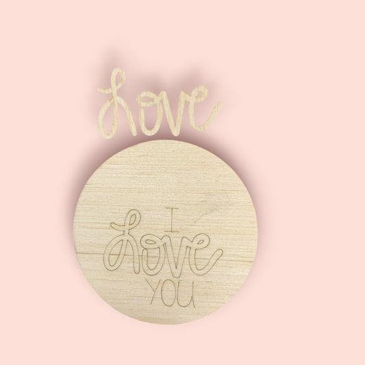 3D I Love You (WP046-3D)