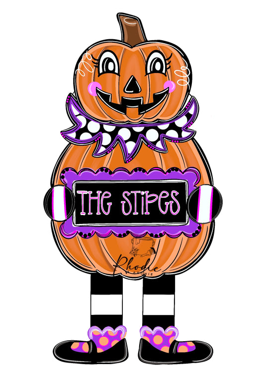 Ribbon Leg Pumpkin (RA120)