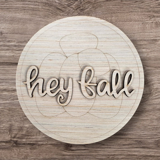 3D Hey Fall Round (RL206-3D)
