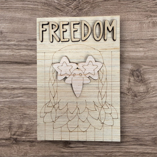 3D Willie Freedom Eagle (RL209-3D-B)