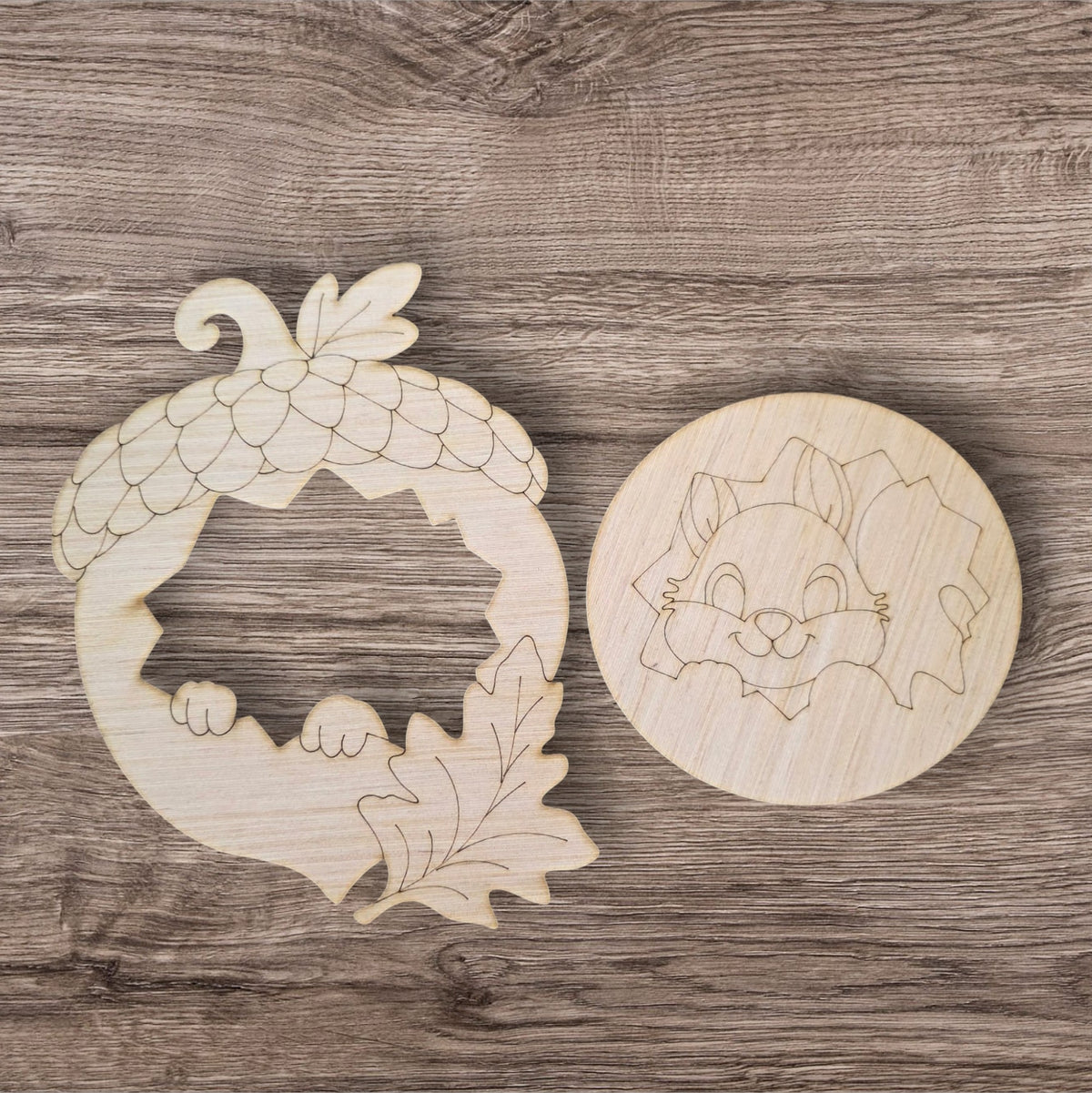 3D Acorn Squirrel (KW204-3D)