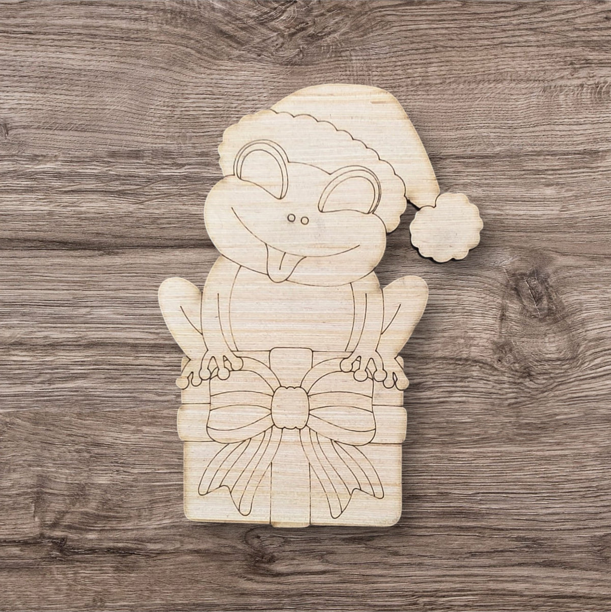 Christmas Frog Ornament (KW202-O)