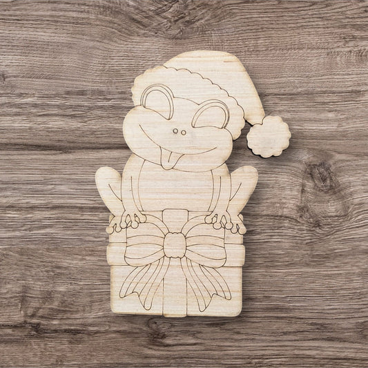 Christmas Frog Ornament (KW202-O)