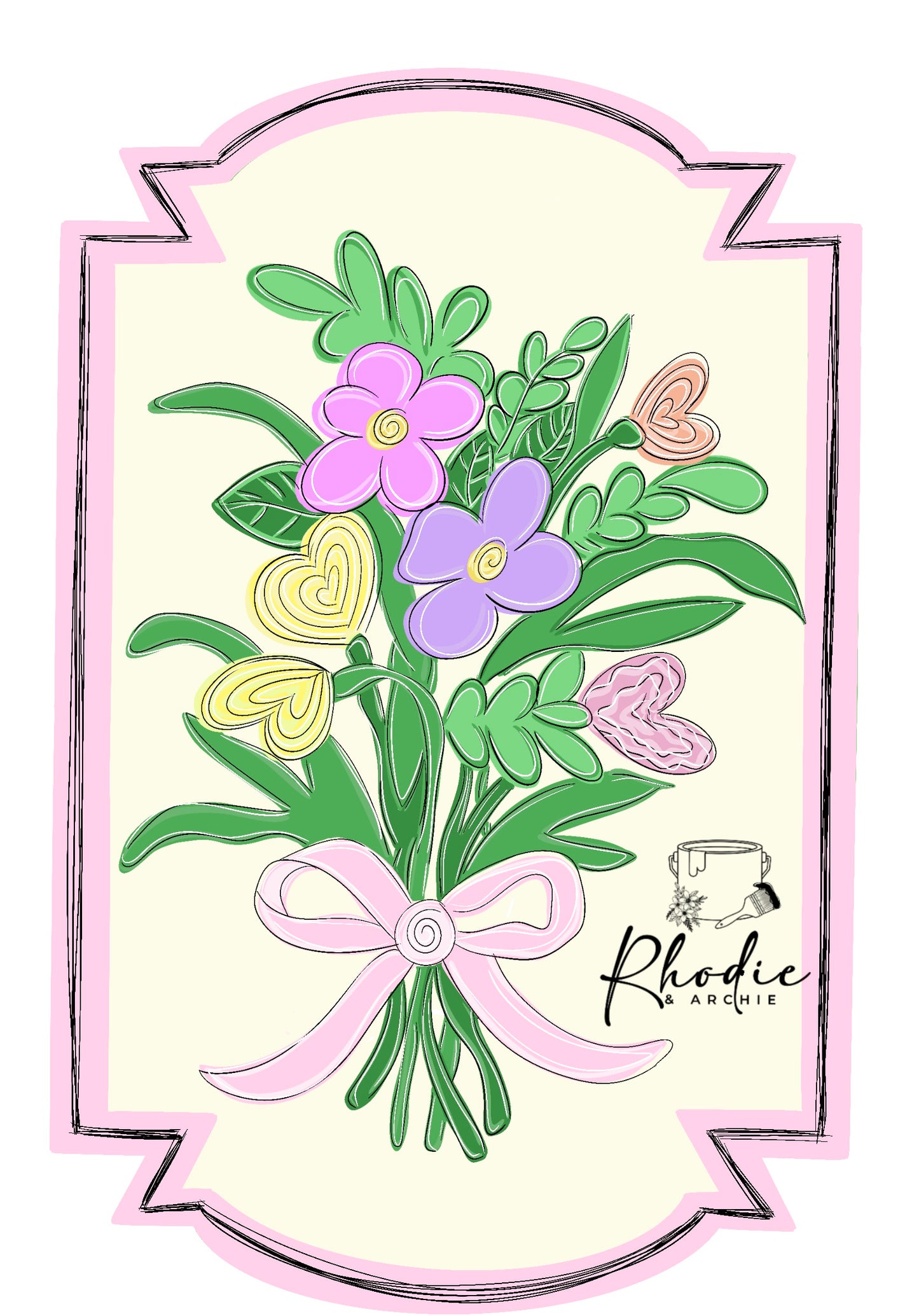 Tulip Plaque (RA144)