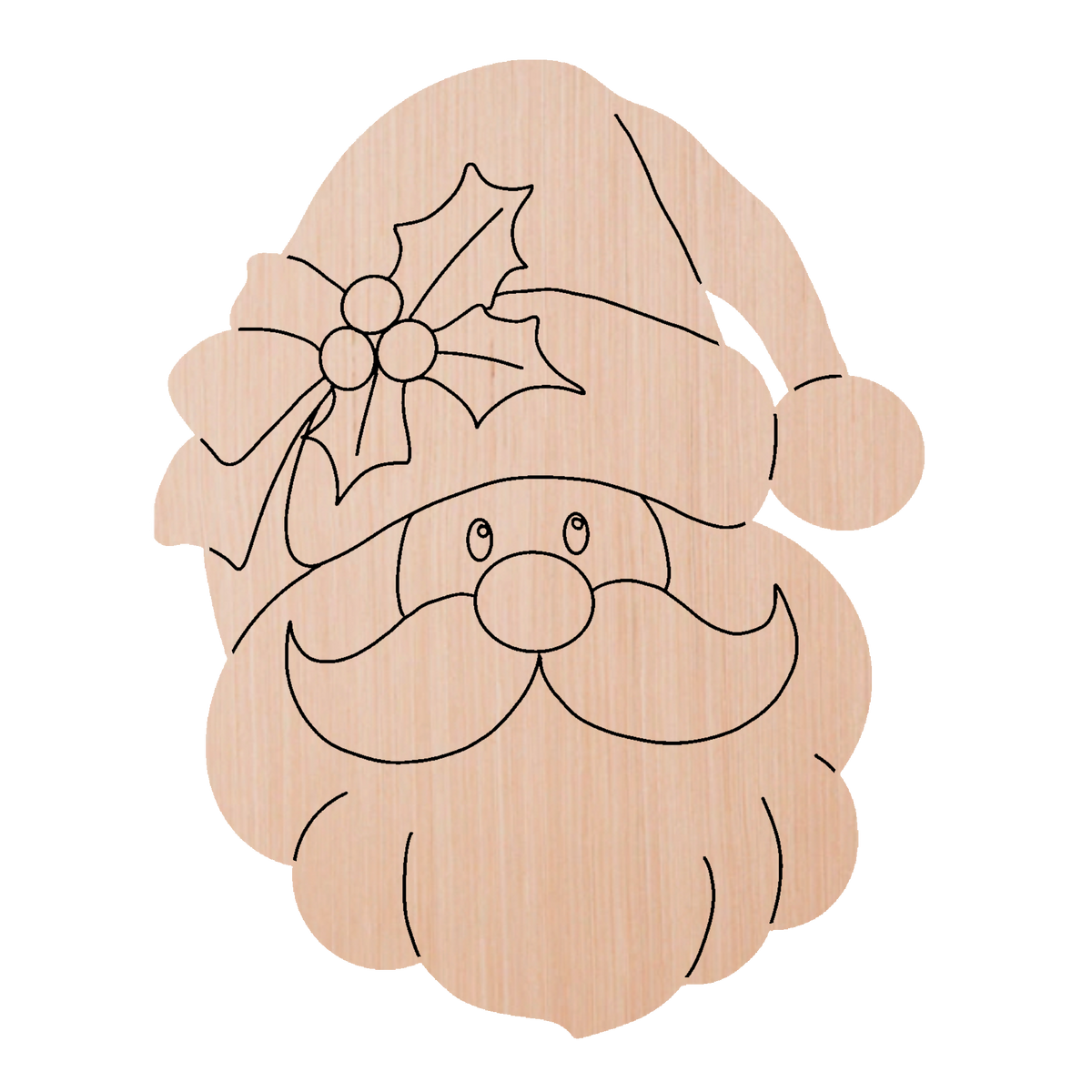 Santa Ornament (DD091-O)
