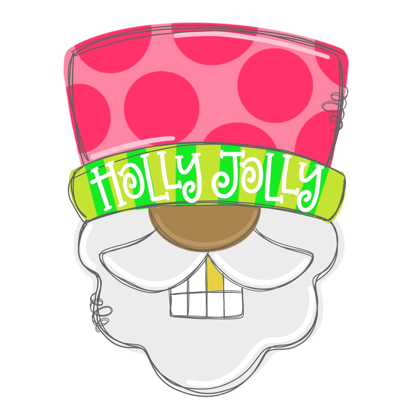 3D Holly Jolly Gnome (KA011-3D)