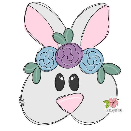 Floral Bunny (KA048)