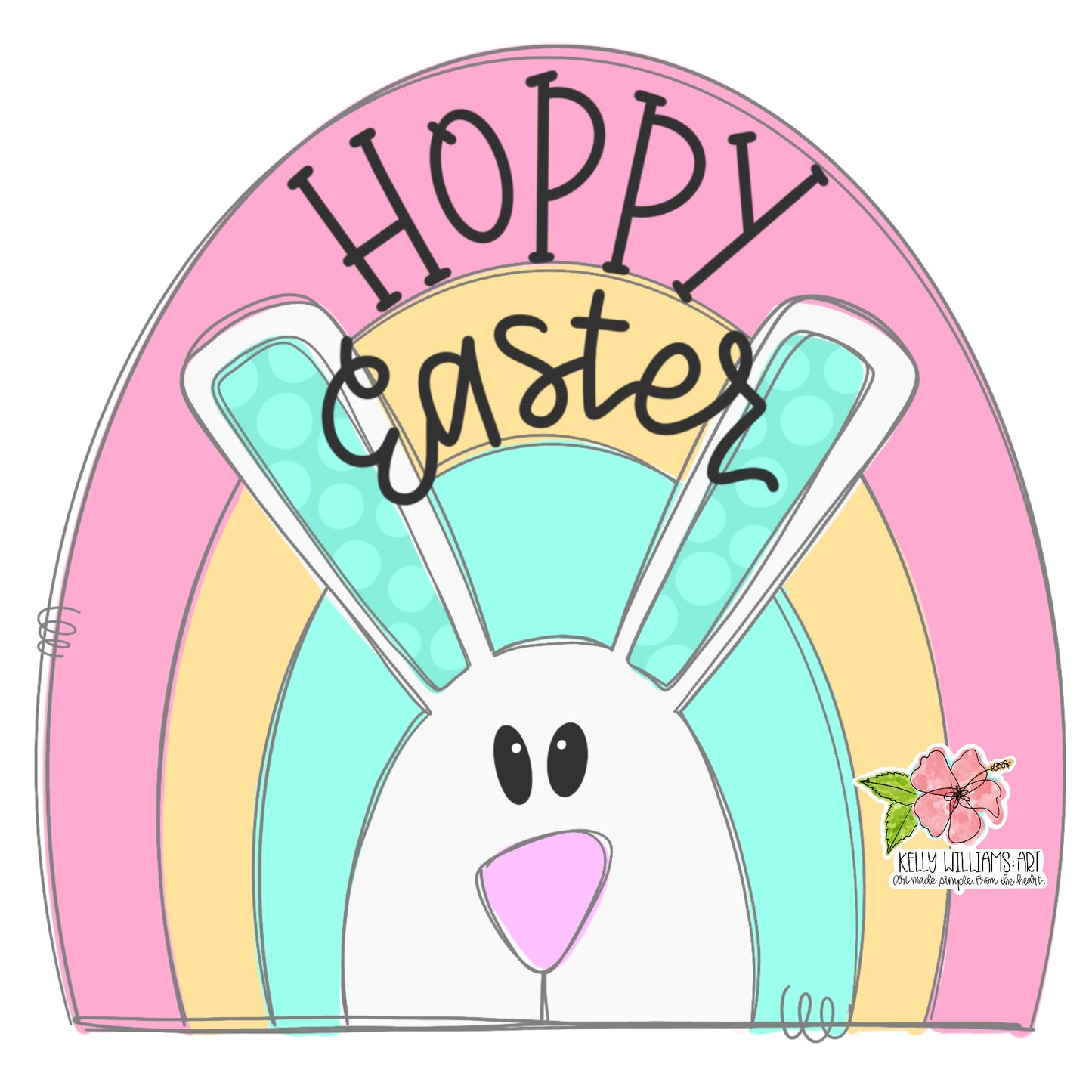 3D Hoppy Easter (KA050-3D)
