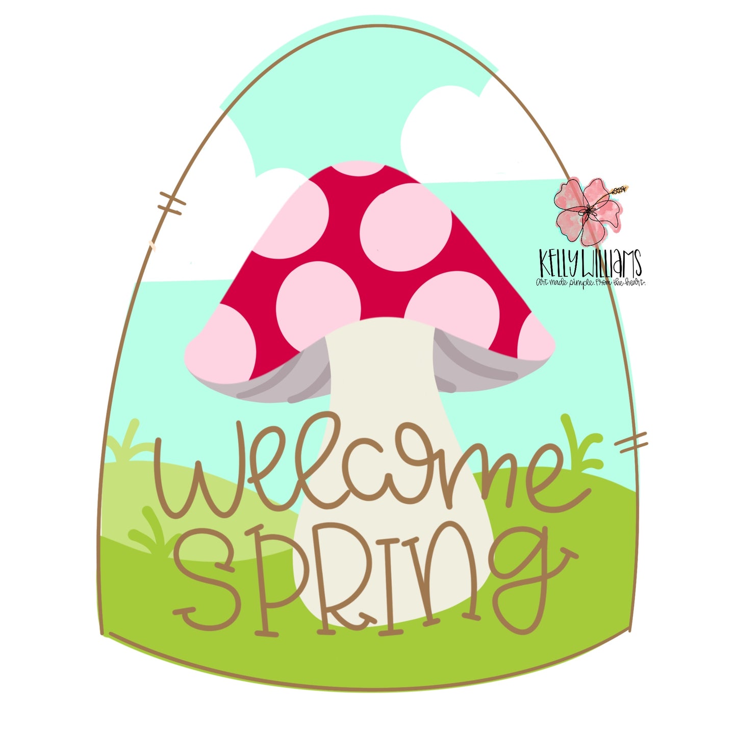 Spring Mushroom (KA059)