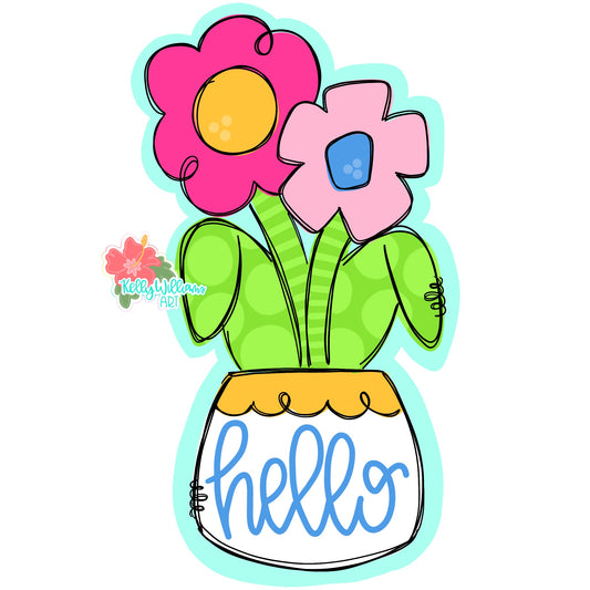 Hello Spring Flowers (KA068)