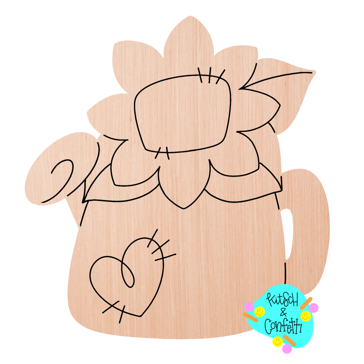 Watering Can Sunflower (KC005)