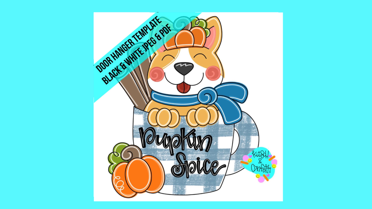 Corgi Pumpkin Spice (KC017)