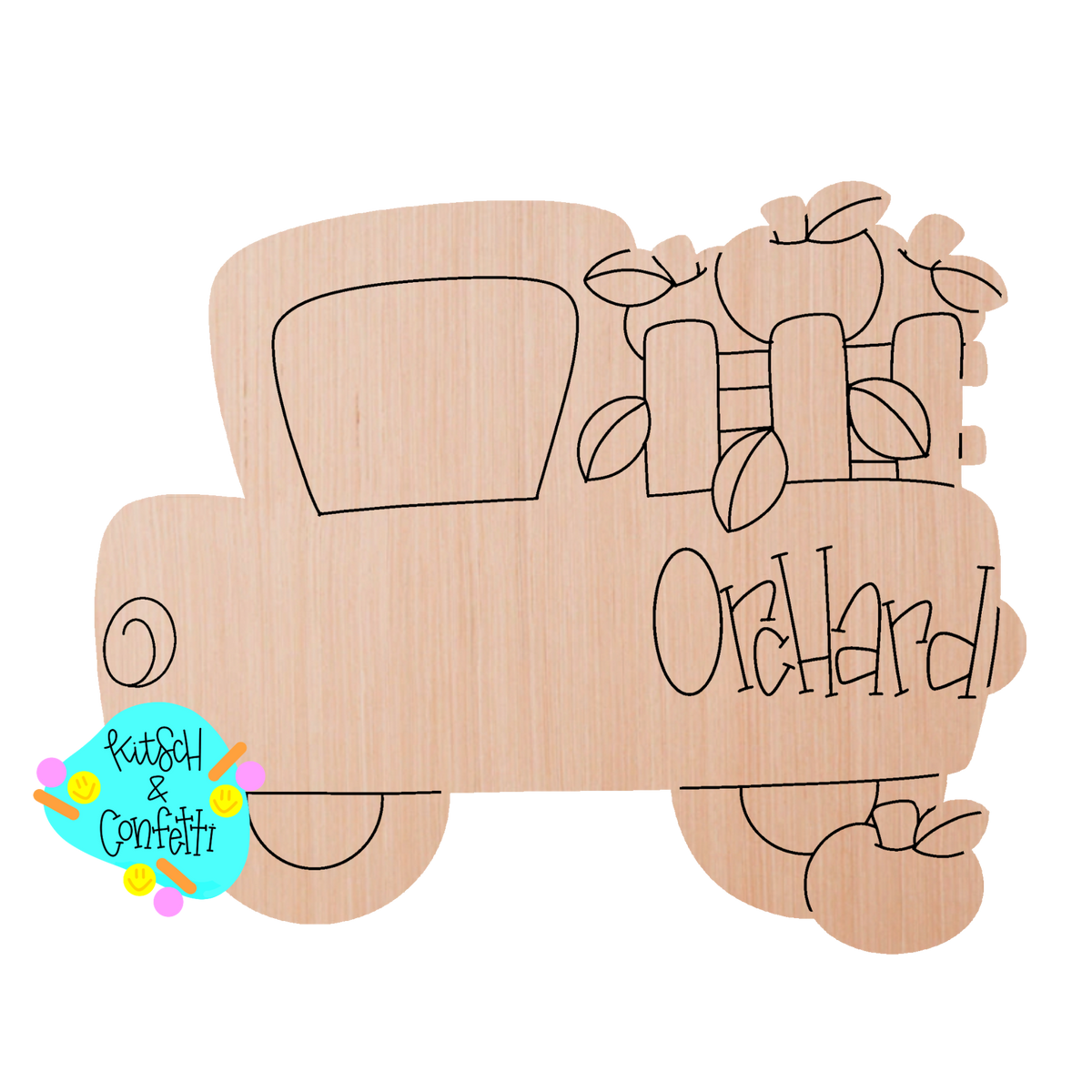 Fall Apple Truck (KC020)