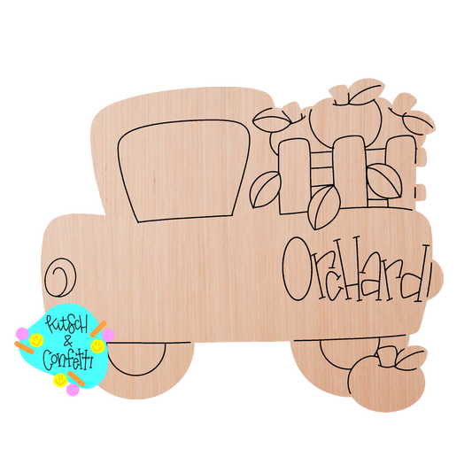 Fall Apple Truck (KC020)
