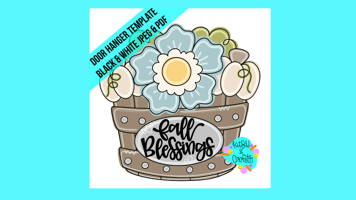 Fall Blessings Barrel (KC022)