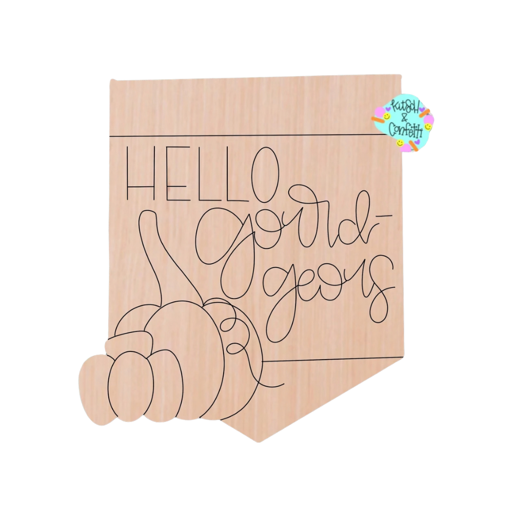 Fall Hello Gourdgeous (KC025)