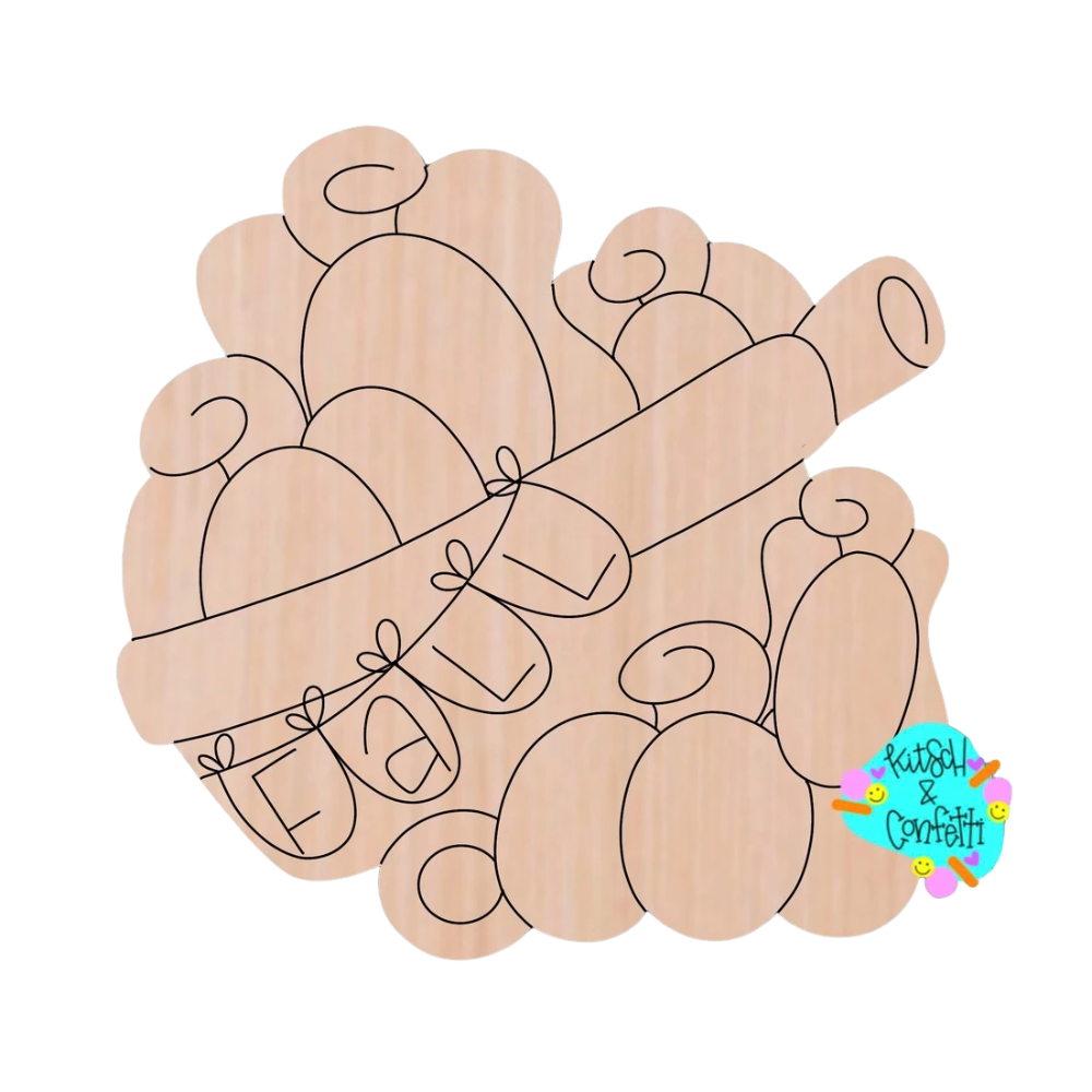 Fall Pumpkin Wagon (KC030)